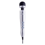 Вібромасажер DOXY Die Cast 3 Silver (Satin), дуже потужний, живлення 220В, металевий корпус