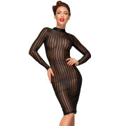 Сукня з мокрим ефектом Noir Handmade F182 Classic dress made of elastic tulle, XXL