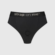 Трусики з фіксацією дилдо Strap-On-Me Harness Lingerie Idole - XL - Black