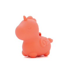 Вібратор-мінієдиноріжка Unihorn Mini – Peachy Pony, брелок з вібрацією, 10 режимів