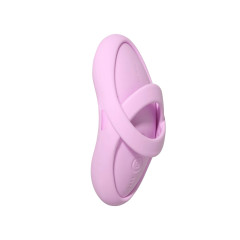 Смарт-вібратор для клітора Svakom Echo 2 Pink Lilac, підігрів до 38 °C, знімна насадка на палець
