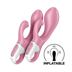 Вібратор-кролик надувний Satisfyer Air Pump Bunny 2