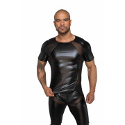 Футболка з мокрим ефектом Noir Handmade H056 Men's T-shirt made of powerwetlook, S