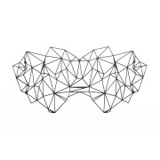 Маска на обличчя Bijoux Indiscrets - Kristine Mask, вінілова, клейове кріплення, без зав'язок