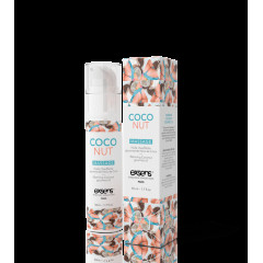 Масажна олія EXSENS Coconut 50 мл розігріває, без цукру, без парабенів, їстівне