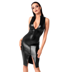 Сукня Noir Handmade F337 Powerwetlook midi dress - L