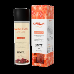 Масажна олія EXSENS Carnelian Apricot (бадьорна з сердоліком) 100мл, натуральна