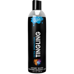 Охолоджувальний лубрикант на водно-силіконовій основі Wet Extra Sensations Tingling (236 мл)