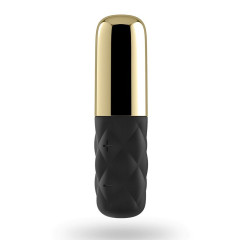 Потужний мінівібратор Satisfyer Sparkling Darling Gold зі знімним ковпачком, 16 режимів роботи