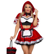 Костюм Червоної Шапочки Leg Avenue Flirty Miss Red Top and Skirt S