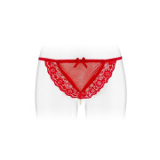 Трусики-стрінги з перлинною ниткою Fashion Secret KATIA Red