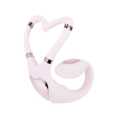 Смарт-вібратор для пар Adrien Lastic Venus + APP, подвійний, можна носити під одягом, 10 режимів