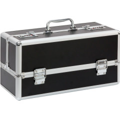Великий кейс для зберігання секс-іграшок BMS Factory Large Lokable Vibrator Case Black,кодовий замок