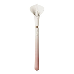 Розкішний вібромасажер Zalo – Calla Blossom Pink, двосторонній, 2 мотори