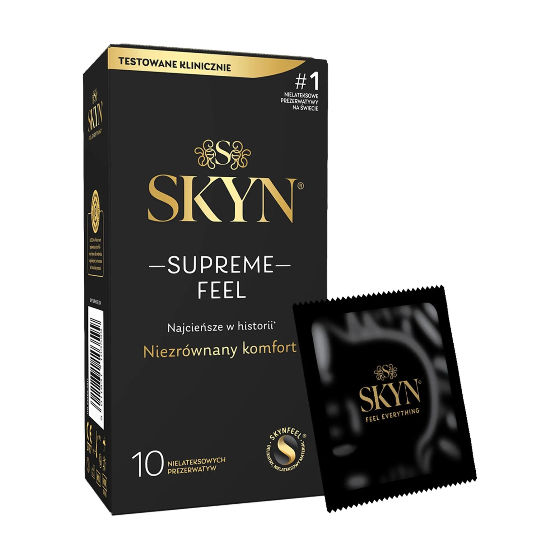 Ультратонкі безлатексні презервативи SKYN Supreme Feel 1шт
