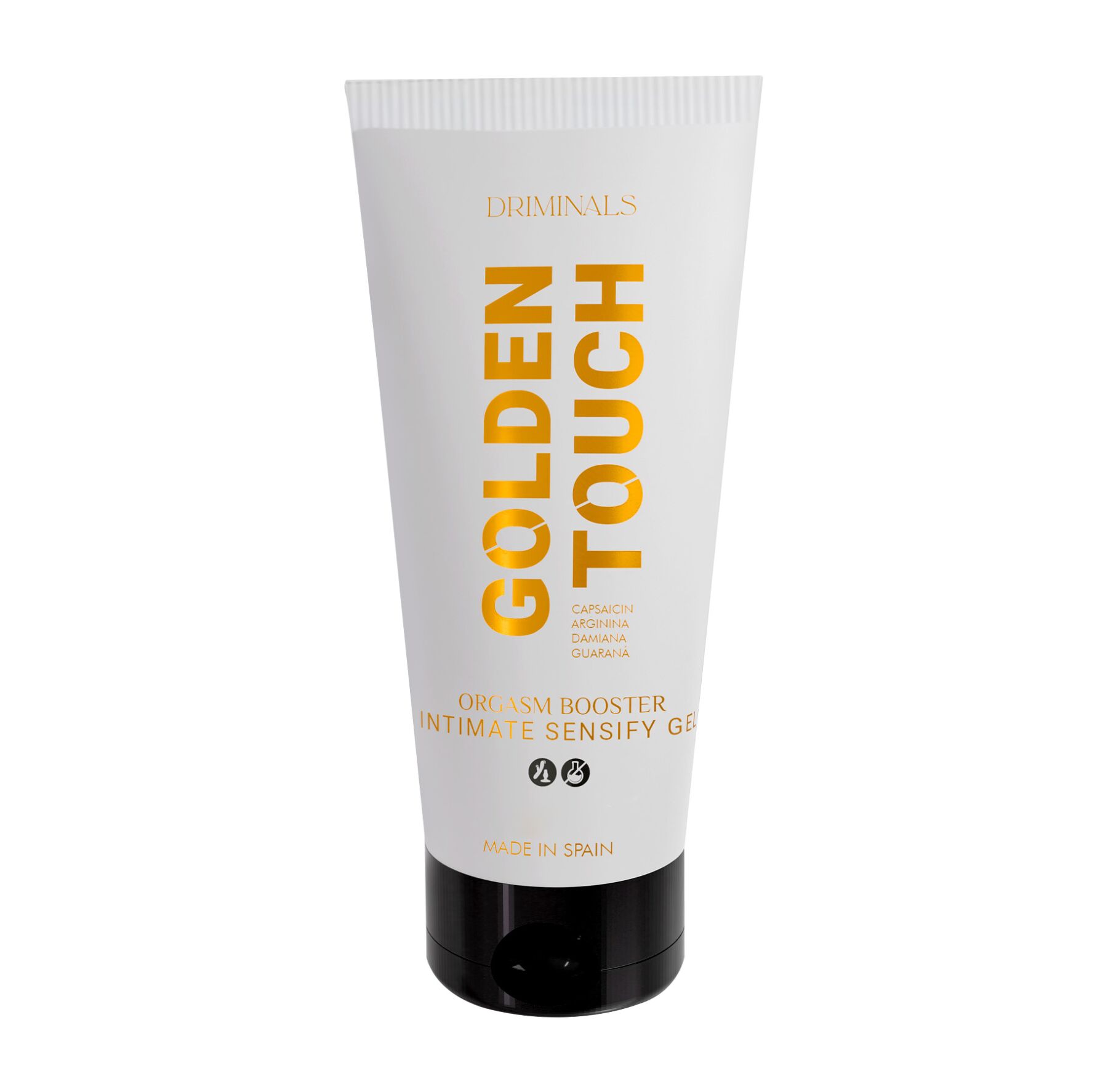Збуджувальний гель для клітора Driminals Golden Touch Orgasm Booster, 30 мл, розігрів та поколювання