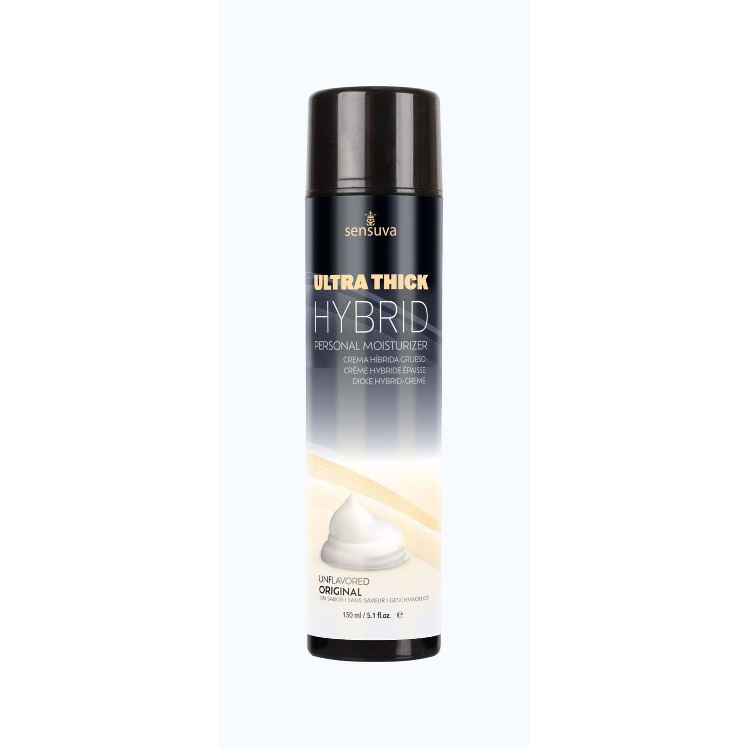 Густий крем-змазка на гібридній основі Sensuva UltraThick Hybrid Formula (150 мл) рН збалансована