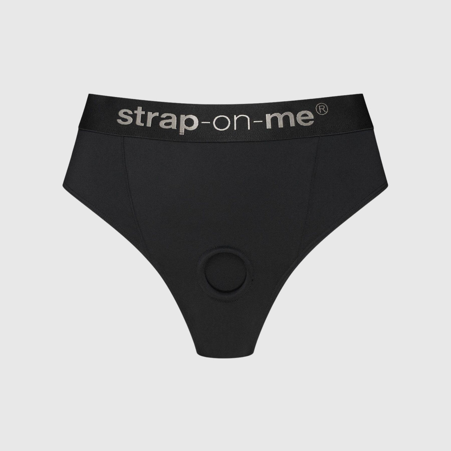 Трусики з фіксацією дилдо Strap-On-Me Harness Lingerie Idole - L - Black 