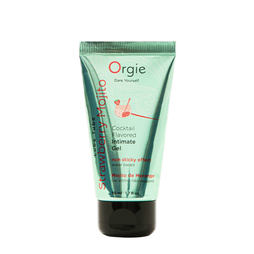 Розпродаж!!! Лубрикант на водній основі Orgie Lube Tube Strawberry Mojito 50мл (термін  31.07.2026)